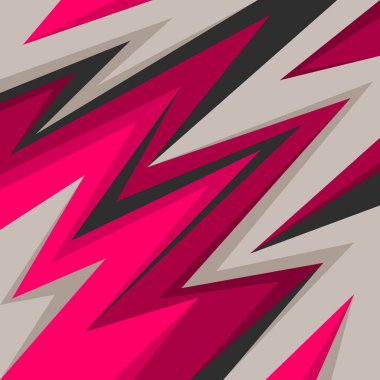 Abstract background with gradient sharp and triangular pattern
