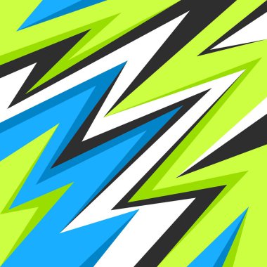 Abstract background with gradient sharp and triangular pattern