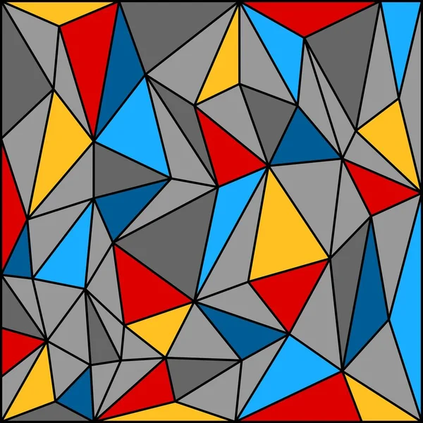 Simple Background Colorful Geometric Pattern — Stockvektor