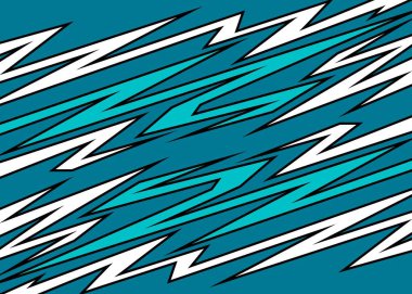 Keskin ve zigzag desenli soyut arkaplan