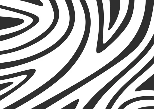 Abstract Background Hypnotic Wavy Lines Pattern — Vetor de Stock