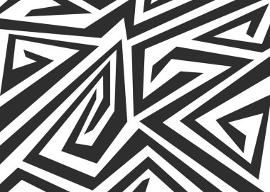 Abstract background with maze line pattern