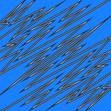 Yansıtıcı keskin ve zigzag çizgili soyut arkaplan