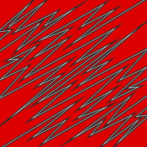Abstracte Achtergrond Met Reflecterende Scherpe Zigzaglijn Patroon — Stockvector