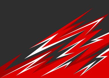 Keskin ve zigzag desenli soyut arkaplan ve bazı kopyalama alanı ile