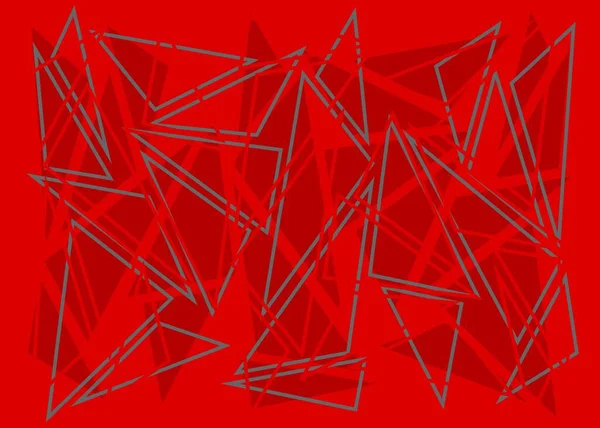 Abstract background with overlapping triangle line pattern