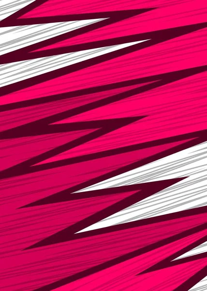 Abstract Background Colorful Zigzag Slash Lines Pattern — Stockový vektor
