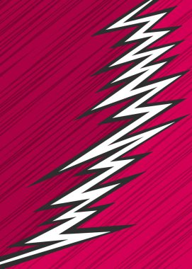 Abstract background with colorful zigzag and slash lines pattern and with some copy space area
