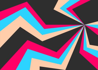 Abstract background with gradient color geometric lines pattern