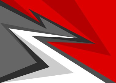 Eğimli keskinlik ve ok desenli minimalist arkaplan ve bazı kopyalama alanı alanı