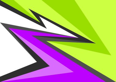 Eğimli keskinlik ve ok desenli minimalist arkaplan ve bazı kopyalama alanı alanı