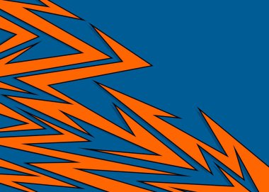 Keskin ve ok desenli soyut arkaplan ve bazı kopyalama alanı ile