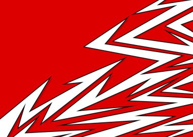 Keskin ve ok desenli soyut arkaplan ve bazı kopyalama alanı ile