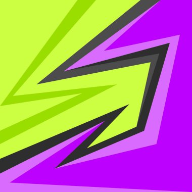 Eğimli keskinlik ve ok desenli minimalist arkaplan ve bazı kopyalama alanı alanı