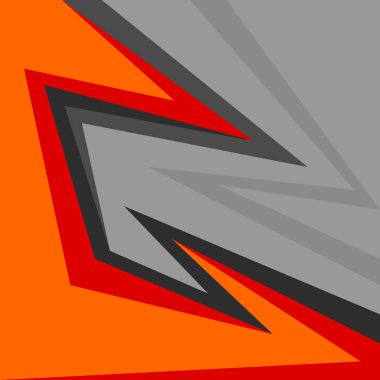 Eğimli keskinlik ve ok desenli minimalist arkaplan ve bazı kopyalama alanı alanı