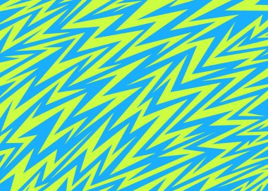 Çeşitli keskin, zigzag ve ok desenli soyut arkaplan