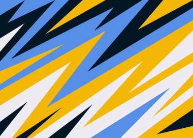 Renkli üçgen ve ok desenli soyut bir arkaplan. Soyut geometrik duvar kağıdı