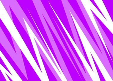 Renkli üst üste binen keskin ve zigzag desenli minimalist arkaplan