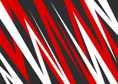 Renkli üst üste binen keskin ve zigzag desenli minimalist arkaplan