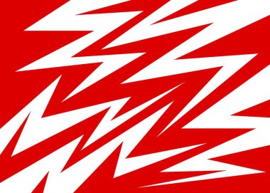 Çeşitli keskin, zigzag ve ok desenli soyut arkaplan