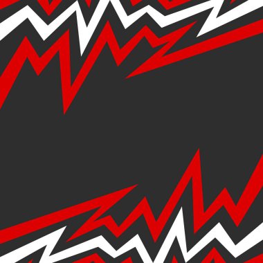 Gradyan keskinliği ve zigzag çizgi deseni ve bazı kopyalama alanı olan soyut arkaplan