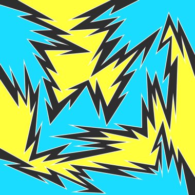 Eğim keskin ve sivri desenli soyut arkaplan