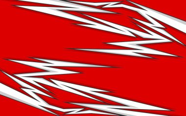 Keskin ok desenli soyut bir arkaplan. Soyut yarış süsü. Hız temalı arkaplan