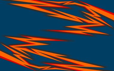 Keskin ok desenli soyut bir arkaplan. Soyut yarış süsü. Hız temalı arkaplan