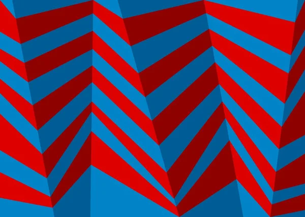 Abstract Behang Met Zigzag Strepen Patroon — Stockvector