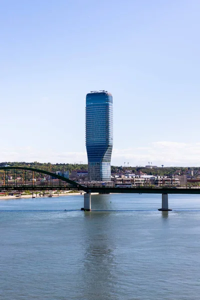 Belgrade Serbia April 2022 Belgrade Waterfront Residential Bussines Luxury Area — Stockfoto