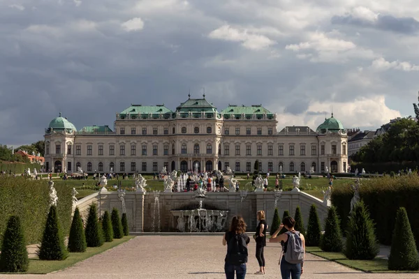 Vienna Austria August 2019 Belvedere Palace Vienna Austria Palace Were — Fotografia de Stock