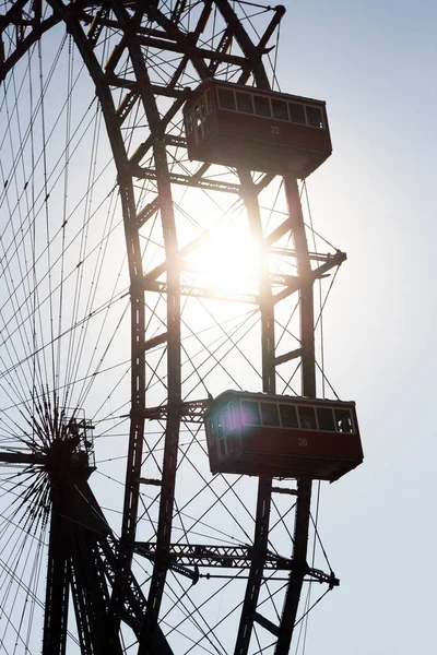 Roda Gigante Parque Diversões Chamado Prater Viena Áustria — Fotografia de Stock