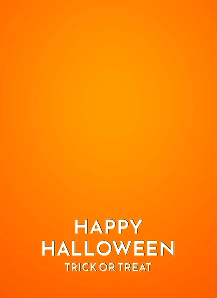 stock image Happy Halloween. Trick or treat poster with text and blank space illustration