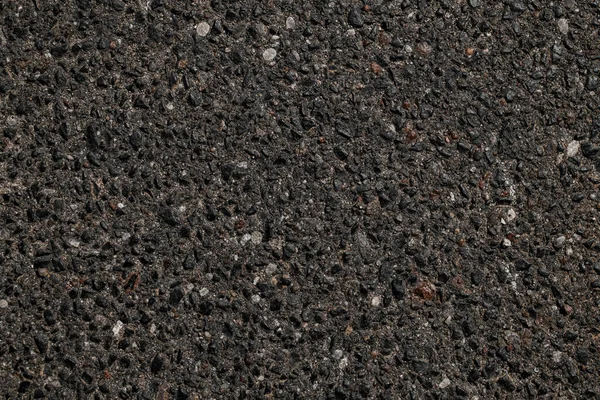 Tarmac Grey Grainy Rocky Road Texture Background Top View Surface — Foto Stock