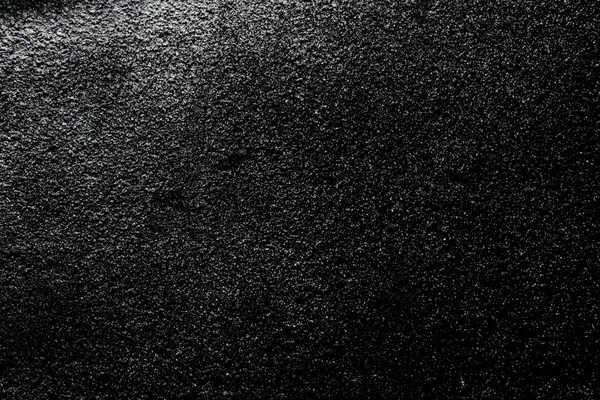 Beautiful Close View Texture Grungy Black Concrete Wall Background Wallpaper — 图库照片