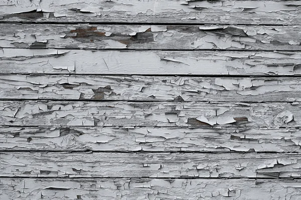 Great Texture Horizontal Wooden Planks Shabby White Paint Abstract Background — Foto de Stock