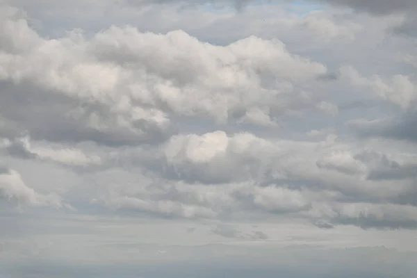 Wonderful View Thick Grey Cumulus Clouds Sky Beautiful Cloud Landscape — Stock Fotó