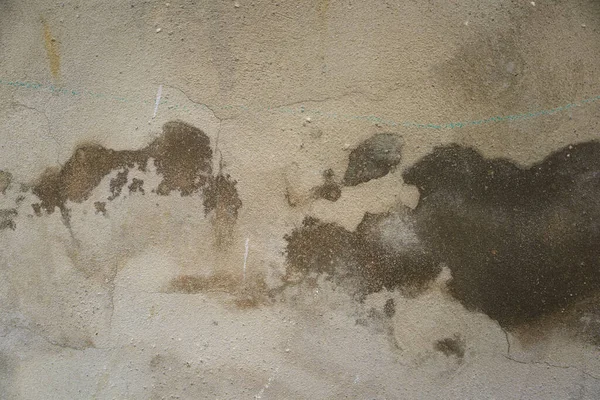 Close Damaged Wall Damp Brown Stains Useful Grunge Backgrounds Copy — Stock fotografie