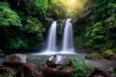 Sapan Şelalesi Nan ilindeki Boklua köyünde, Tayland.