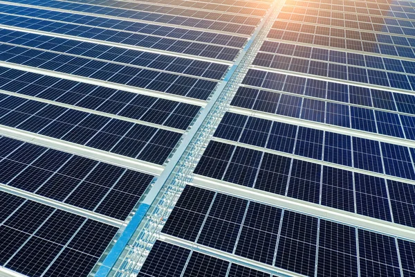 Solar Panels Roof Solar Cell — Stock Photo, Image