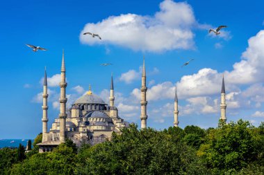 Blue Mosque or Sultan Ahmet Mosque in Istanbul, Turkey.