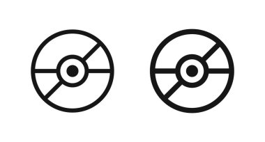 CD veya dvd simgesi küçük disk simgesi