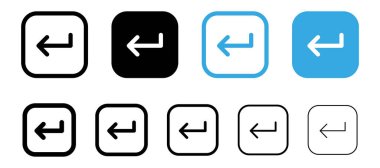 Anahtar simgesi yeniden yapılandırma satırı okunu girin, sol sembollerin yönünü değiştirin