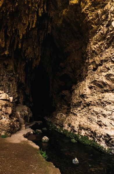 Wejście Gruta Huagapo Położone Palcamayo Tarma Junin Peru Jest Uważane — Zdjęcie stockowe