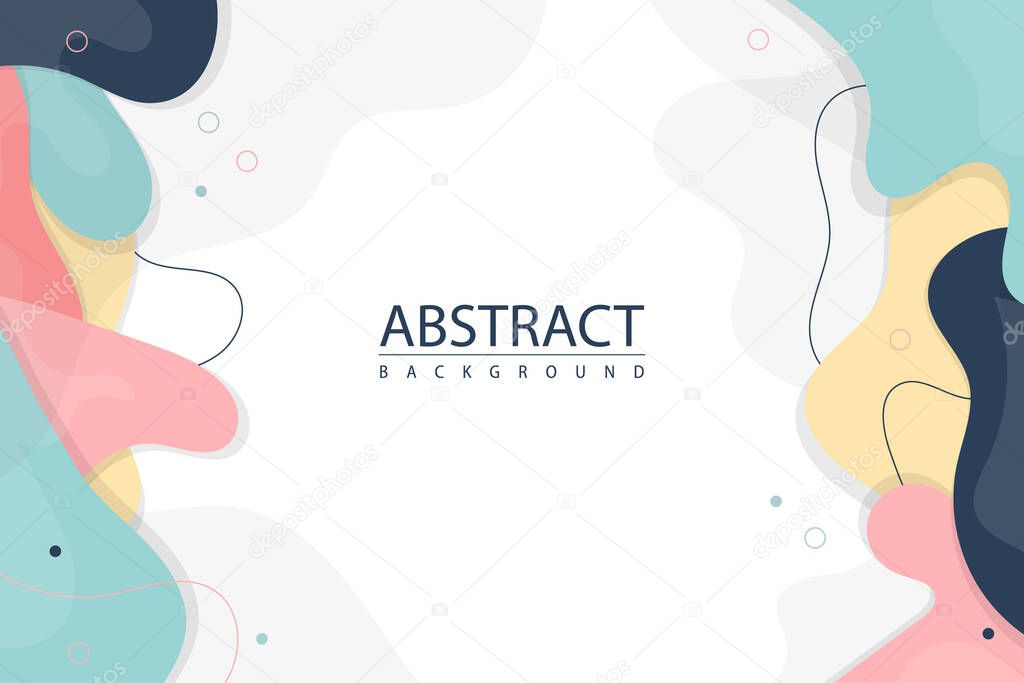 Abstract pastel background vector