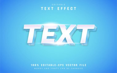 3d metin efekti düzenlenebilir