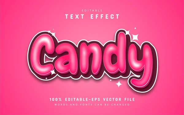 Fire Text Effect Editable — Stock Vector