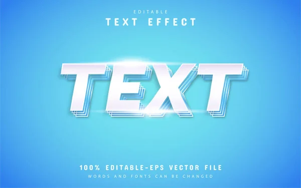 Teksteffect Bewerkbaar — Stockvector