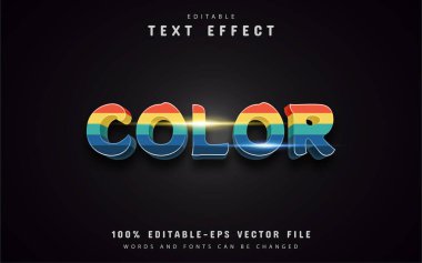 Gurur metin efekti düzenlenebilir