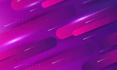 Mor gradyan geometrik şekil arkaplanı